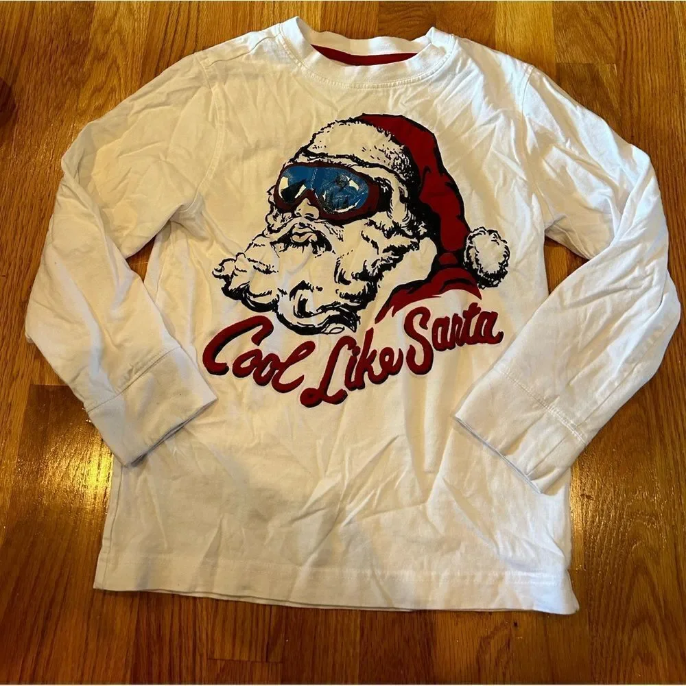 Boys Gymboree Cool Like Santa Christmas Tshirt